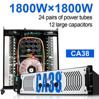 L212 Caisson de basses double de 18 pouces * 2 Amplificateur de puissance 1800W + 1800W Haut-parleurs d'équipement sonore pour performances scéniques