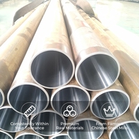 Tube sans soudure tréfilé à froid norme DIN, matériau ST52, finition de surface intérieure de haute précision