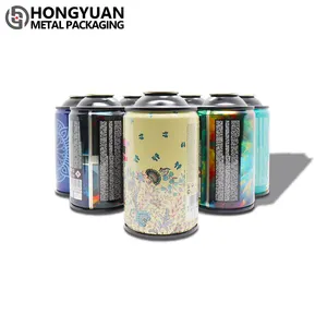 Manufacturer portable refill tin empty 227g refillable aerosol camping butane gas can for air freshener