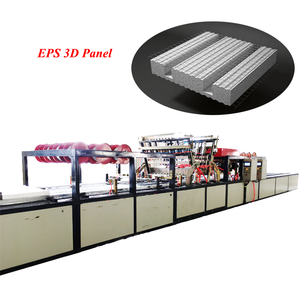 用于建筑的预制自动PLC EPS 3D夹芯保温墙板钢丝网焊接机 - Product Image 1