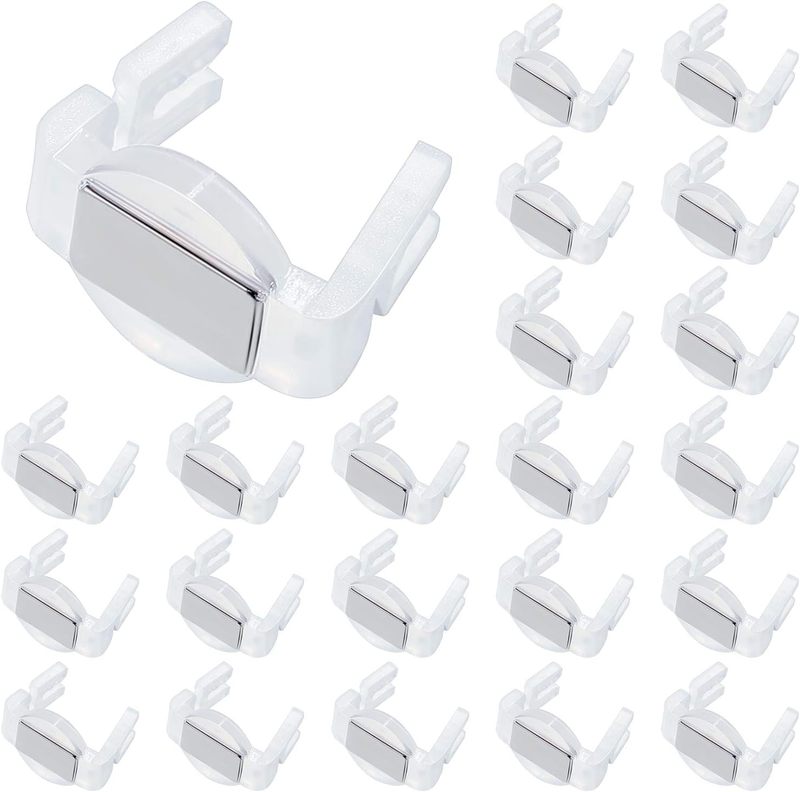 C7 Black Outdoor Light Clips Magnetic