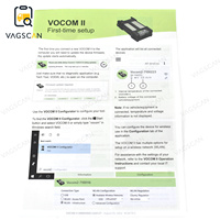 Escáner para Excavadoras y Camiones Pesados Vocom, VOCOM2 VocomII 88894000 con PTT 2.8.150 Tech Tool + Laptop Toughbook CFC2 Usada