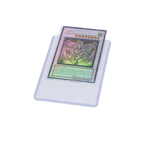 Porte-cartes de visite en PVC 35pt 3x4 avec logo personnalisé - Impression sérigraphique