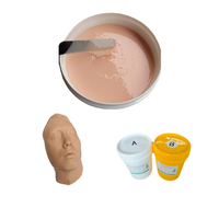 Caoutchouc de silicone de qualité médicale caoutchouc de silicone liquide haute résistance aux poupées de peau de corps humain