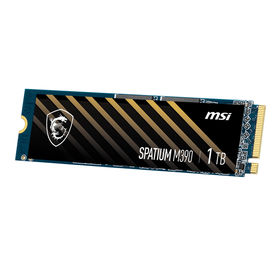 MSI SPATIUM M390 NVMe M.2 1TB Internal Solid State Drive - Thumbnail 4