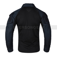 Emersongear Vente en gros et revente : Ensemble de combat tactique bleu marine (T-shirt et pantalon)