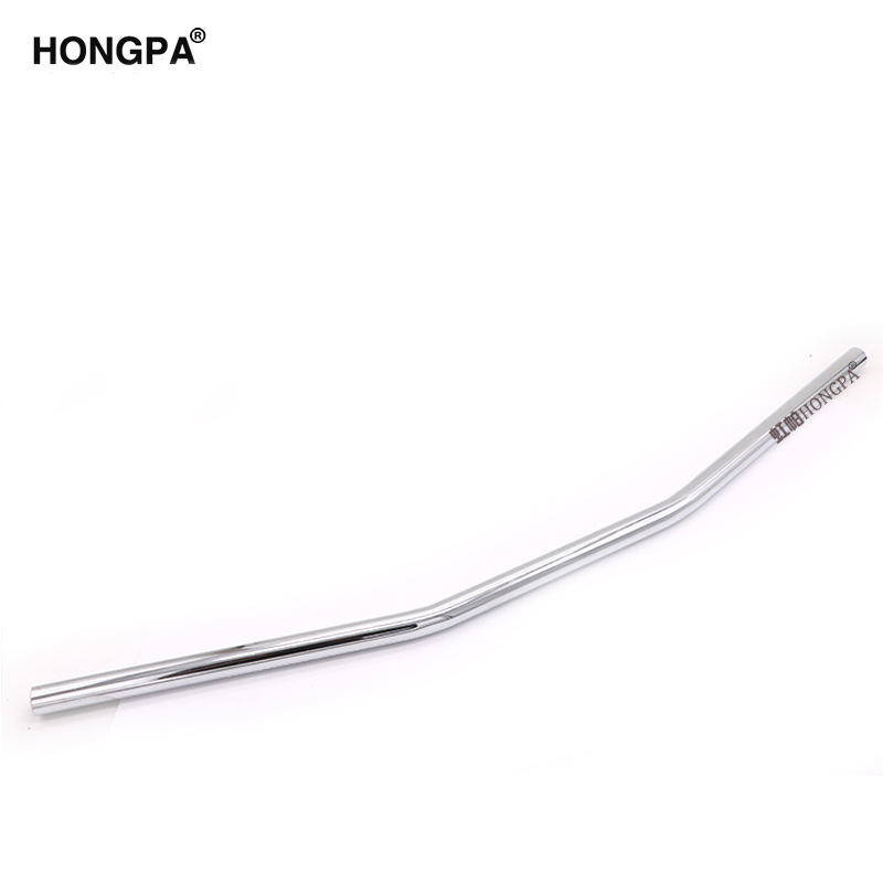 Moto Acier 22mm 7/8 Noir Guidon Poignées