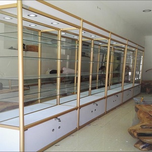 Nhanh chóng làm cho cửa hàng bán lẻ Showcase moderl xe tủ trưng bày cao <span class=keywords><strong>Glass</strong></span> hiển thị trường hợp cho sản phẩm hiển thị - Product Image 3