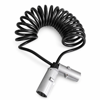Câble de remorque 7x1,0 mm² à 7 conducteurs en cuivre sans oxygène pour camion, remorque, caravane