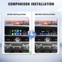Decodificador de coche con sistema Linux Viknav, interfaz de actualización compatible con Lexus ES 2015-2022, CarPlay inalámbrico, Android Auto, Autolink, Airplay