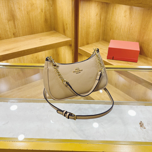 Bolso Tipo Dumpling Casual de Alta Gama para Mujer Patrón de Lichi Suave. Con cadena para la axila. Estilo moderno y a la moda.<span class=keywords><strong>663</strong></span> - Product Image 2
