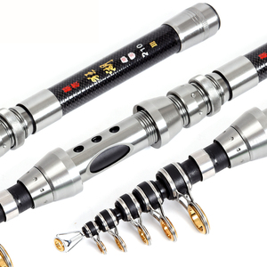 Ultra Light Carbon 10ft <span class=keywords><strong>ปลา</strong></span><span class=keywords><strong>คา</strong></span><span class=keywords><strong>ร์</strong></span>พ Rod Telescopic ไฟเบอร์กลาสตกปลามือวาด Pod Surf น้ำจืดน้ำเค็ม Pole - Product Image 1