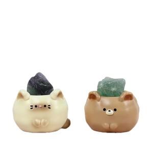 Yu Mo Craft Cute Pai Crystal Blind Box Figurines Ornaments Gifts For <b>Desk</b> Decor Birthday Present Unisex Collectible <b>Toy</b> - Product Image 5