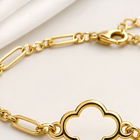 Bracelet nuage personnalisé en or rose, chaîne réglable, bijou fantaisie, cadeau