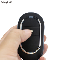Control remoto para puerta de garaje 433.92MHz con código evolutivo para motores, abridor de portones, barrera, transmisor tipo llavero, listo para enviar