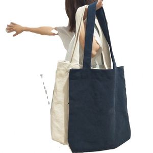 Sac de plage et de courses en lin biologique, écologique et polyvalent, prix direct usine - Product Image 6