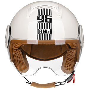 Mũ bảo hiểm xe máy cổ điển kiểu mở mặt, đạt chuẩn DOT, kính chắn gió kép, thiết kế retro dành cho người lớn, nam nữ, phù hợp với xe mô tô, xe cruiser, xe bobber - Product Image 3