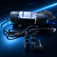 Pompe à diaphragme surpresseur de pression AC FL 32 230V 0.45A 35 PSI, auto-amorçante, avec raccord de tuyau pour usage domestique