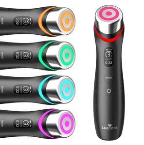 5-Color <b>LED</b> Facial Beauty Pen with Red Blue Green Orange Purple <b>Light</b> for Anti-Aging and Skin Rejuvenation - Product Image 1