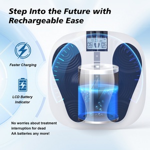 OSITO <span class=keywords><strong>Appareil</strong></span> de massage des pieds pour la circulation sanguine, soulagement de la douleur, TENS EMS, batterie rechargeable, pour diabétiques - Product Image 5