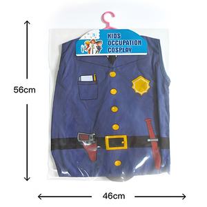 Ensemble d'uniformes de police Cosplay Jouet de jeu de rôle pour enfants avec casquette de policier et vêtements pour garçons et filles - Product Image 4