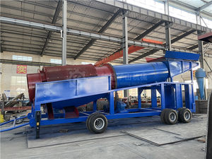 휴대용 강 모래 골드 트롬멜 스크린 머신 모바일 진동 스크리닝 골드 마이닝 로터리 스크린 - Product Image 5