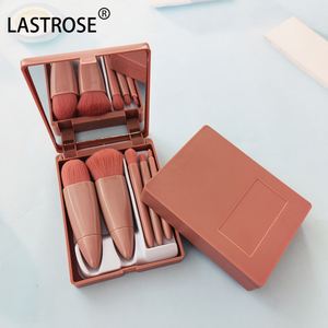 Meilleur ensemble de pinceaux de maquillage économique 5 pièces avec organiseur, pinceaux de maquillage moelleux de haute qualité pour filles - Product Image 6