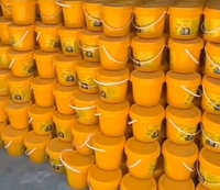 Semi couleur quotidienne de bleu de ciel de poudre de détergent de blanchisserie de poudre des produits d'entretien de finition 15kg