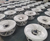Ventilateur de circulation verticale FM pour serre, à montage au plafond, pour la culture du chanvre