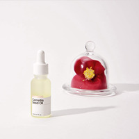 Huile de graines de camélia pure, naturelle, non diluée, raffinée, pressée à froid, ingrédient cosmétique pour les soins de la peau, du visage, des cheveux et des ongles - Prix de gros
