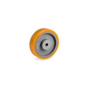 TELLURE ROTA-Roues en polyuréthane 641116 TR', largeur de roue centrale en fonte 60mm, ø 200 mm (Qté 2) - Product Image 1