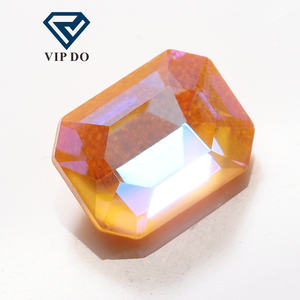 Point Retour Cristal <span class=keywords><strong>Verre</strong></span> Pierres Octogone Étape Coupe MK Fluorescent Série Strass Artisanat Diy Point Retour Pierres Lâche Strass - Product Image 3