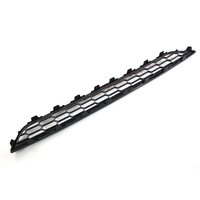 Grille inférieure de pare-chocs avant en maille nid d'abeille noir brillant/rouge pour Ford Fiesta 2013-2017 1801358