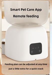 เครื่องให้อาหารแมวที่ป้อนอาหาร2L ให้แมวน้ำพุสัตว์เลี้ยงอัตโนมัติมองเห็นได้ - Product Image 6