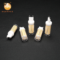 Ampoule LED G9 en céramique à changement de couleur dimmable, blanc chaud, alimentation AC120/230V, éclairage CRI80, garantie 2 ans, fabrication chinoise