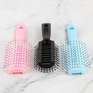 Peluquerí<span class=keywords><strong>a</strong></span> peine estilista <span class=keywords><strong>nueve</strong></span> filas peine cojín <span class=keywords><strong>de</strong></span> aire masaje pelo recto tricolor peine - Product Image 2