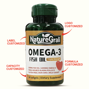 Cápsulas de Aceite de Pescado Omega 3, 500 mg, <span class=keywords><strong>90</strong></span> Unidades, Suplemento Dietético para la Inmunidad y Antioxidante - Product Image 6