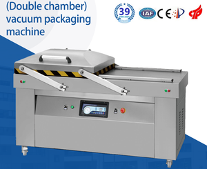 Máquina Selladora al Vacío Dz600 DZ400 para Alimentos, Uso Industrial y Sous Vide, Modelos DZ-6002SB y 5002SB, Máquina de Vacío de Doble Cámara, Envasadora al Vacío - Product Image 3