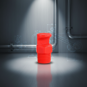 Boquilla de pulverización de agua plana de gran angular de plástico <span class=keywords><strong>Bonci</strong></span> nueva para enfriamiento de cintas transportadoras, 0.005 kg, perfecto estado, 6 meses de garantía - Product Image 4