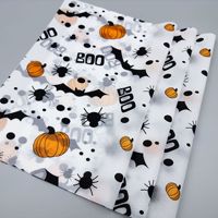 Papier de soie à thème citrouille 17 g/m² 35*50 cm, doublure décorative pour boîtes cadeaux d'Halloween, cadeaux artisanaux et faveurs de fête
