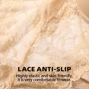 <span class=keywords><strong>Lingerie</strong></span> européenne et américaine, body sculptant en dentelle à col en V, string, taille plus, body sculptant à bretelles, coupe ajustée, dos nu - Product Image 5