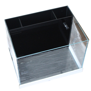 Aquarium d'eau douce carré blanc de luxe de 20 gallons, aquarium en plastique écologique, décoration de la maison pour salle à manger - Product Image 3