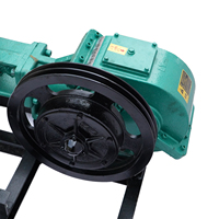 Pompe à boue à piston unique hydraulique professionnelle BW160 160L/min pour le forage de puits de pétrole/gaz/eau avec moteur Diesel