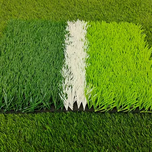 Alta calidad 50mm gazon synthetique gazon artificiel césped sintético alfombra de césped artificial para campo de fútbol