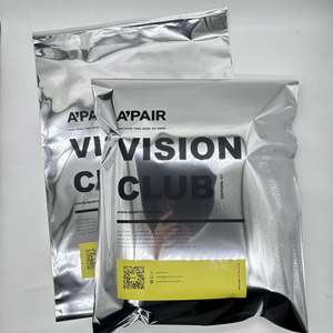 Custom LOGO Metallic Silver Mailing <b>Bags</b> Clothing Poly Shipping <b>Mailer</b> Aluminum Foil Postal Courier <b>Bags</b> - Product Image 1