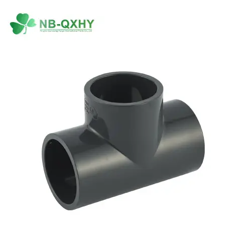 Best Selling PN16 110mm Tee Plástico PVC UPVC Pipe Fittings para Encanamento Water Supply