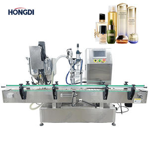 Máquina de llenado de pasta de alta precisión para botellas de vidrio de sobremesa, llenadora automática de pistón para miel, productos químicos y salsas, embotellado personalizado - Product Image 2