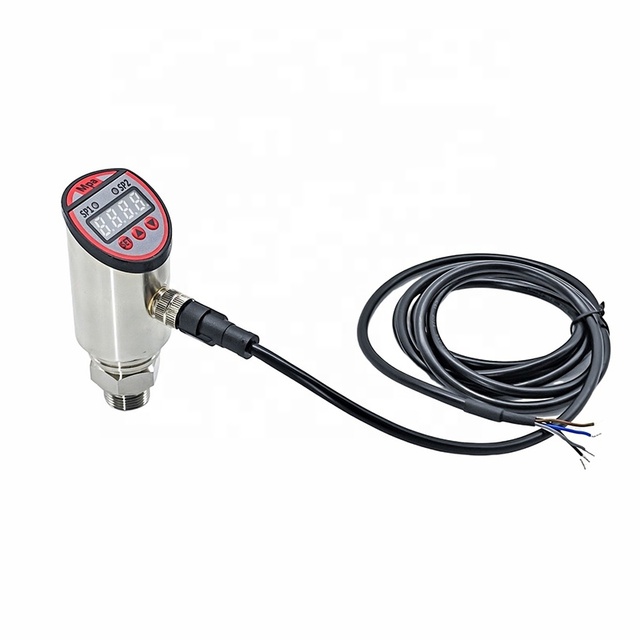10 Bar Stainless Steel Pressure Sensor Intelligent Pressure Transmitter Controller with Digital Display