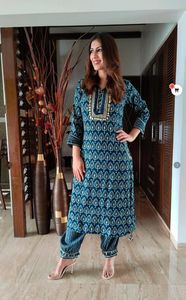 Designer Printed Rayon Kurta Set Kurti with Dupatta Set for All Occasions Wedding Wear Beautiful High Quality Wear for Womens - Product Image 5