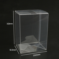 Étui transparent résistant aux rayures Funkos Poped Protector Collectibles Boîte en plastique Action Figure Boîte de protection